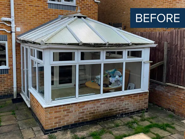 Conservatory Upgrades Before Transformation