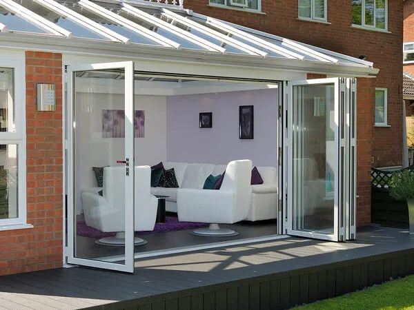 Modern Glass Roof Conservatory